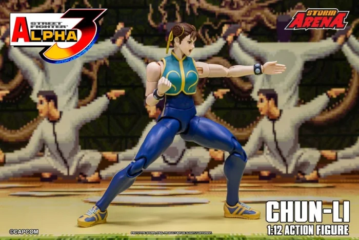 Street Fighter Alpha 3 Storm Arena Chun Li 1/12 - Imagen 5