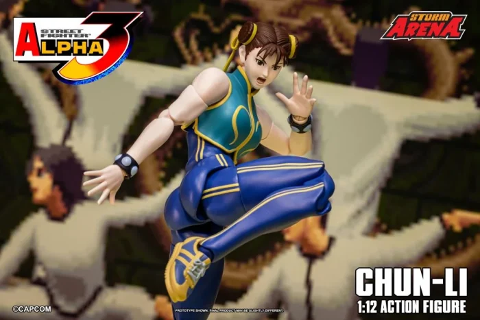 Street Fighter Alpha 3 Storm Arena Chun Li 1/12 - Imagen 17