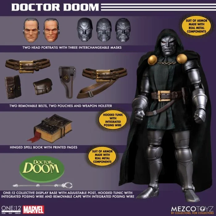 Marvel One12 Collective Doctor Doom - Imagen 10