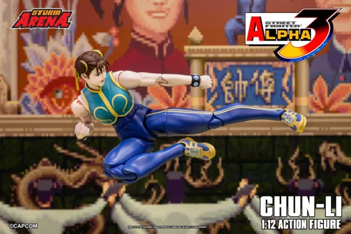 Street Fighter Alpha 3 Storm Arena Chun Li 1/12 - Imagen 10