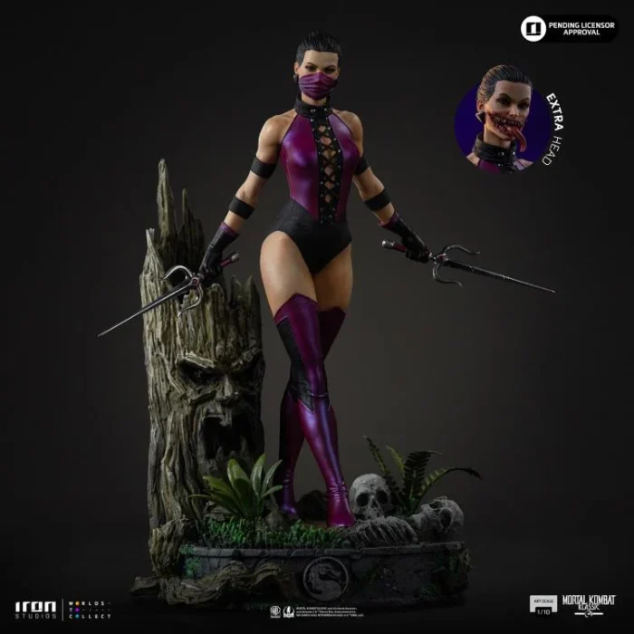 Mortal Kombat Mileena 1/10 Art Scale - Imagen 9