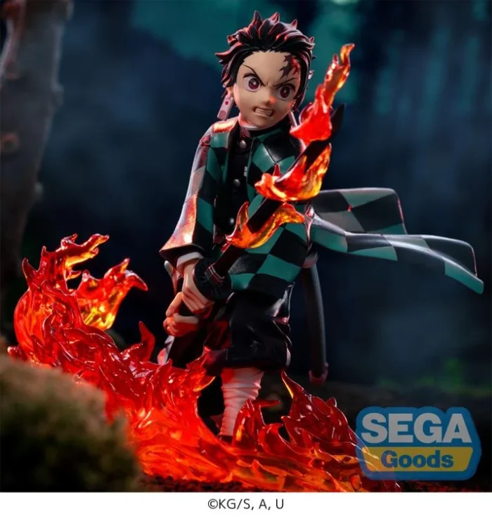 Demon Slayer Kimetsu no Yaiba Xross Link Tanjiro Kamado Figure Reissue - Imagen 4