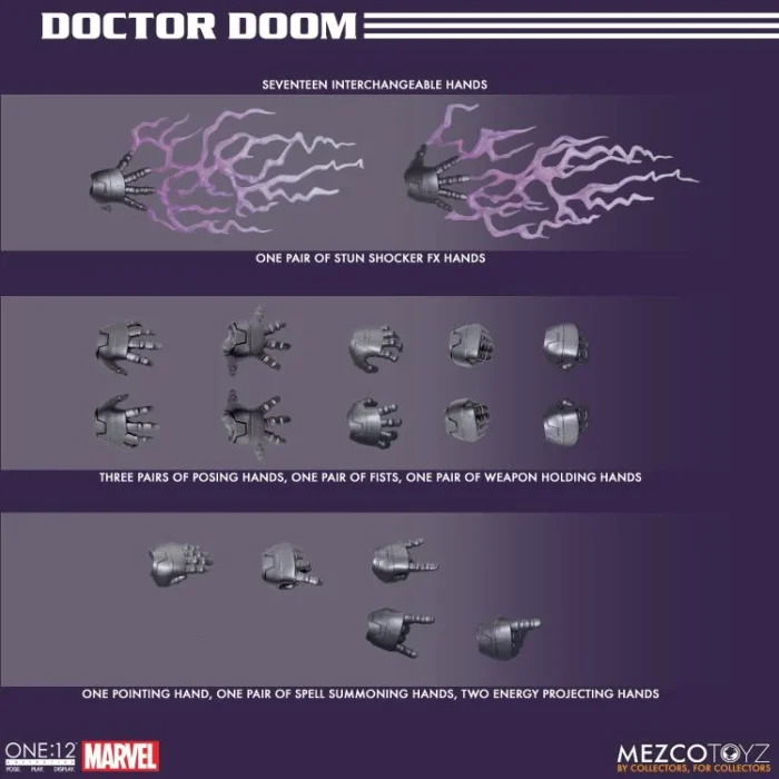 Marvel One12 Collective Doctor Doom - Imagen 11