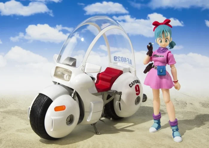 Dragon Ball SH Figuarts Bulma Capsule No 9 Motorcycle Reissue - Imagen 4