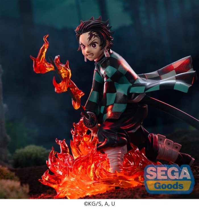Demon Slayer Kimetsu no Yaiba Xross Link Tanjiro Kamado Figure Reissue - Imagen 3
