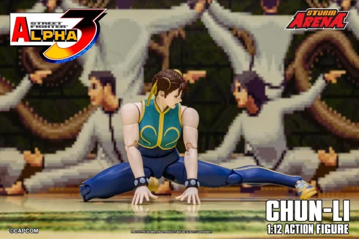 Street Fighter Alpha 3 Storm Arena Chun Li 1/12 - Imagen 9