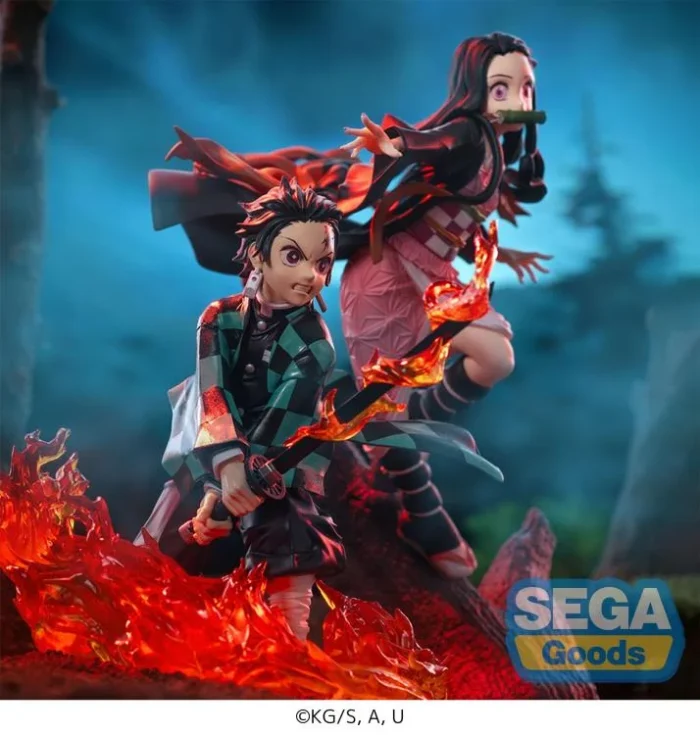 Demon Slayer Kimetsu no Yaiba Xross Link Tanjiro Kamado Figure Reissue - Imagen 5
