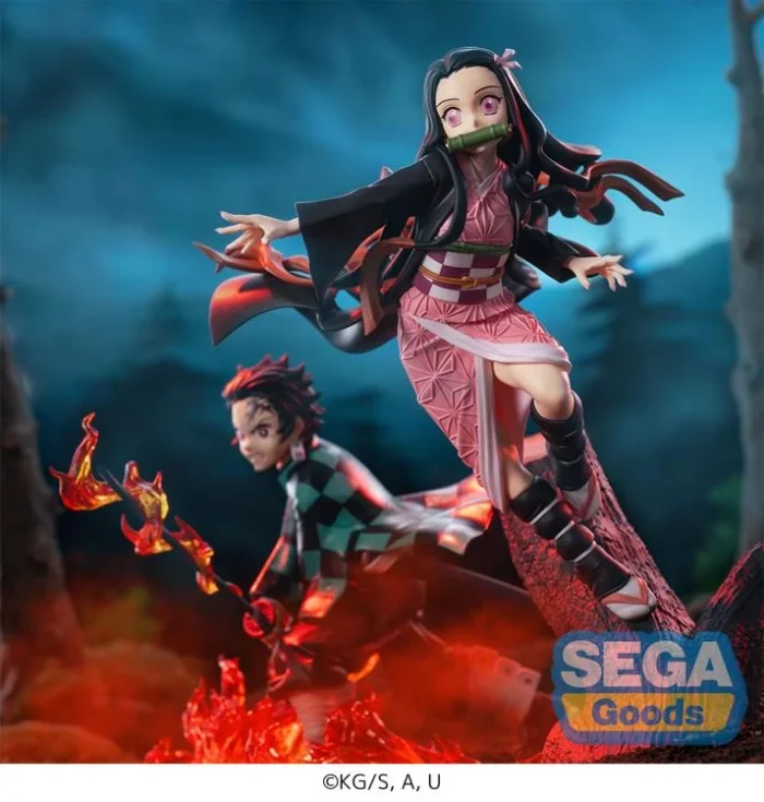 Demon Slayer Kimetsu no Yaiba Xross Link Nezuko Kamado Figure Reissue - Imagen 5