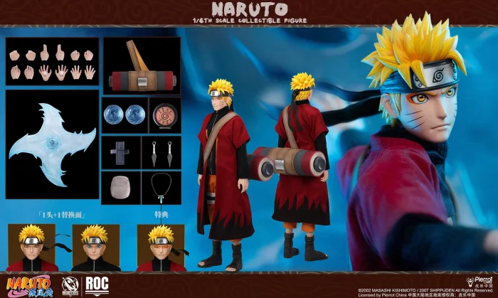 Rocket Toys Naruto Shippuden Uzumaki Naruto Modo Sabio ROC 011 - Imagen 20