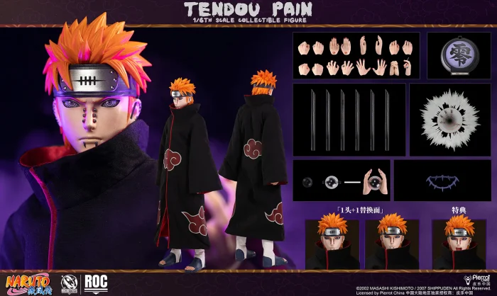 Rocket Toys Naruto Shippuden Pain Tendo ROC 013 - Imagen 26