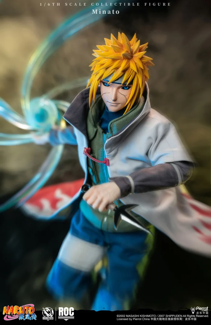 Rocket Toys Naruto Shippuden Namikaze Minato 4to Hokage - Imagen 14