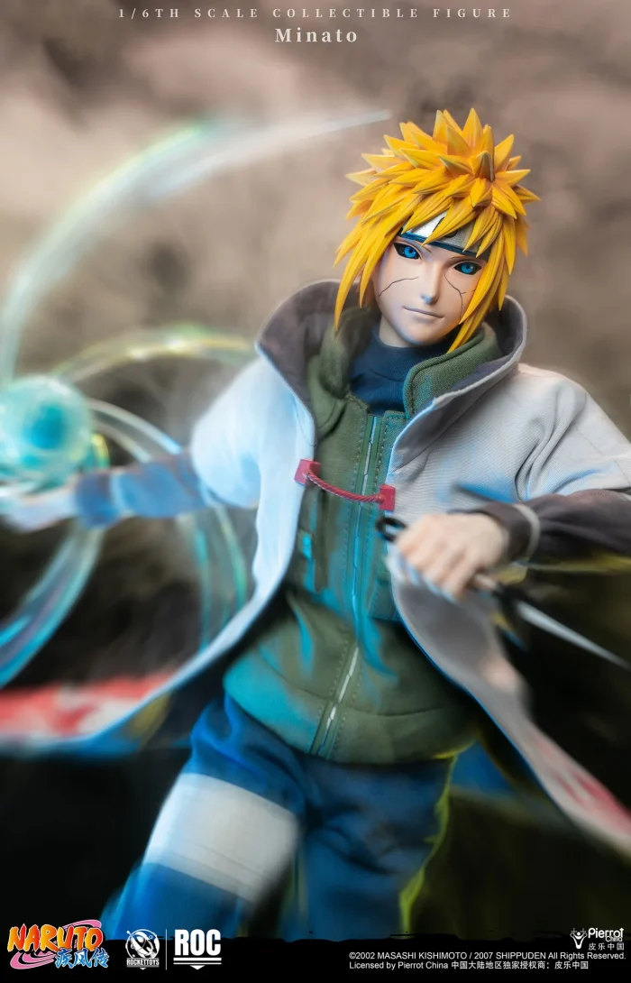 Rocket Toys Naruto Shippuden Namikaze Minato 4to Hokage - Imagen 18