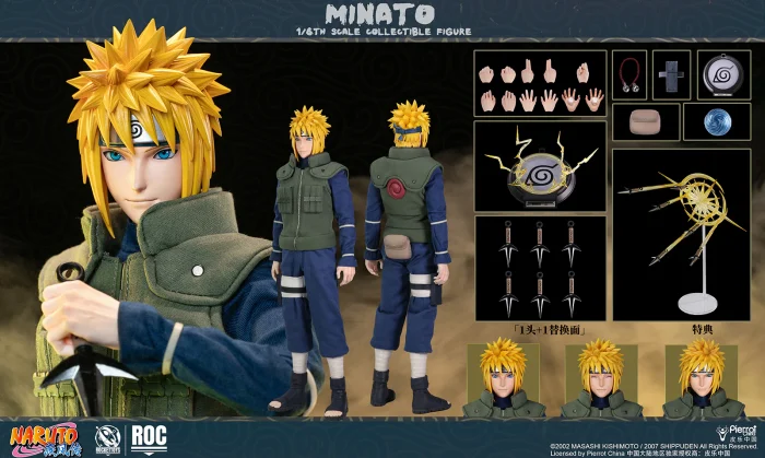Naruto Shippuden Minato Namikaze Yellow Flash Ver 1/6 - Imagen 23