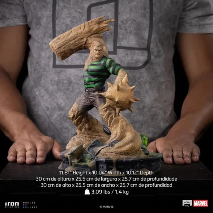 Marvel Spider Man vs Villains Battle Diorama Series Sandman 1/10 - Imagen 14