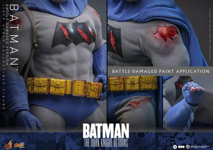 Batman The Dark Knight Returns Batman Battle Damaged Version 1/6 - Imagen 15