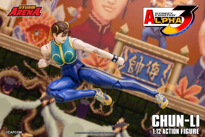 Street Fighter Alpha 3 Storm Arena Chun Li 1/12 - Imagen 11