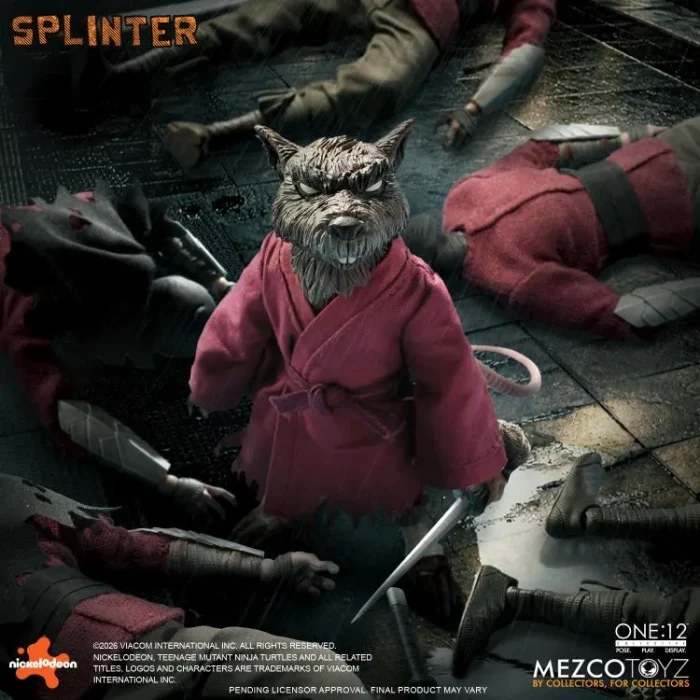 Teenage Mutant Ninja Turtles One12 Collective Splinter - Imagen 4