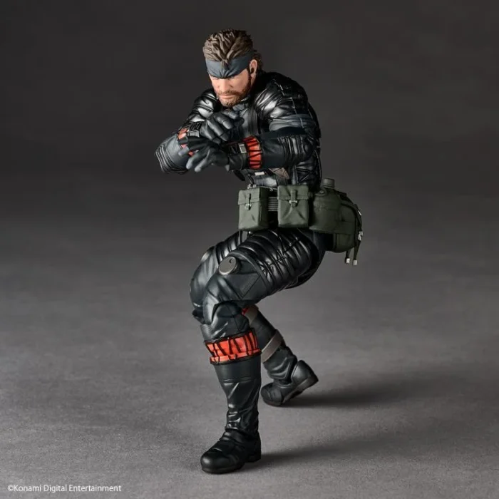 Metal Gear Solid Delta Snake Eater Amazing Yamaguchi Revoltech NR119 Naked Snake Sneaking Suit Ver - Imagen 6