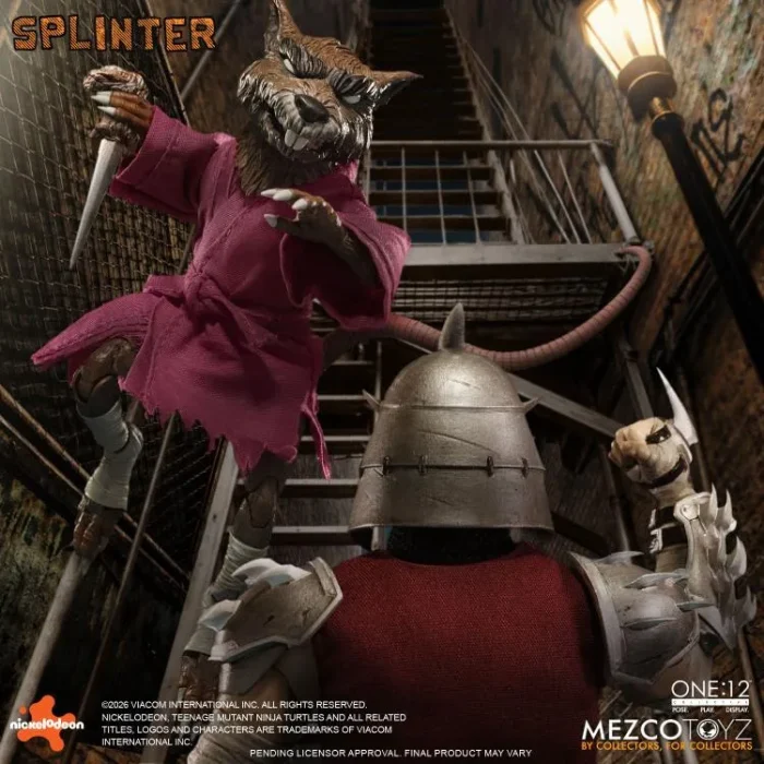Teenage Mutant Ninja Turtles One12 Collective Splinter - Imagen 13