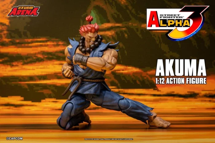 Street Fighter Alpha 3 Storm Arena Akuma 1/12 - Imagen 5