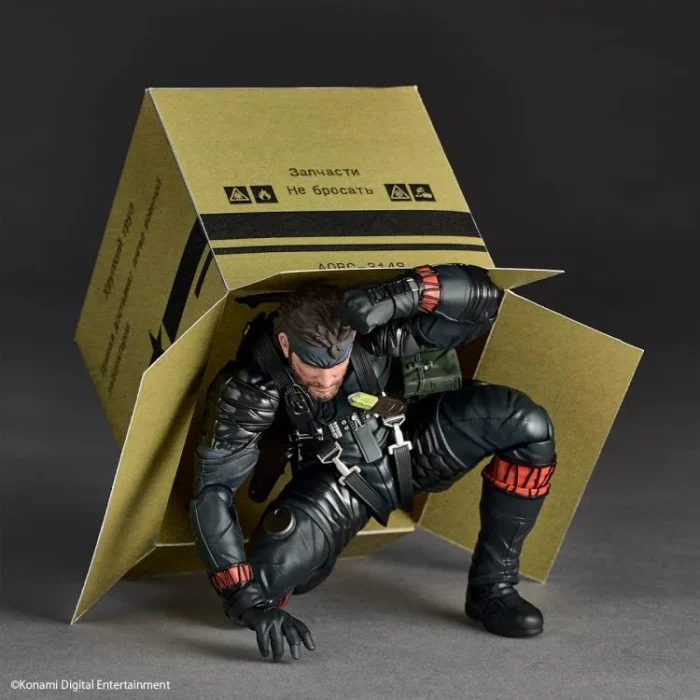 Metal Gear Solid Delta Snake Eater Amazing Yamaguchi Revoltech NR119 Naked Snake Sneaking Suit Ver - Imagen 4