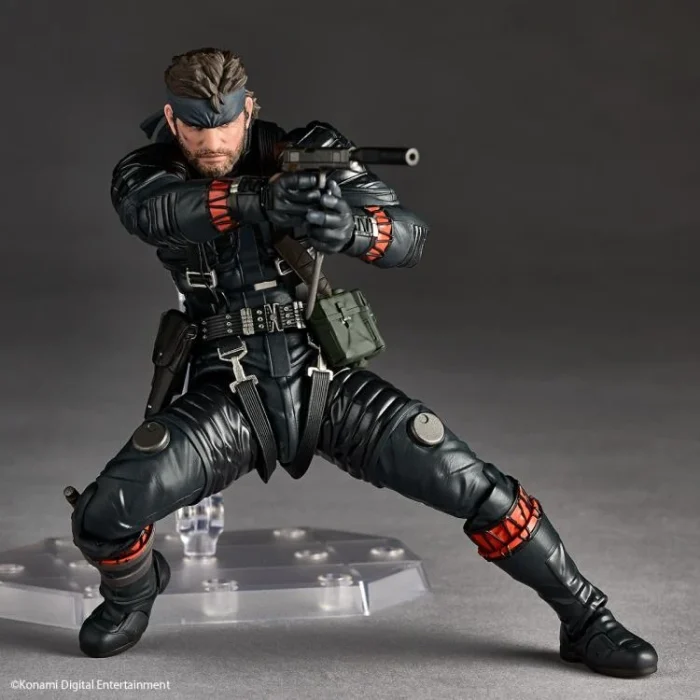 Metal Gear Solid Delta Snake Eater Amazing Yamaguchi Revoltech NR119 Naked Snake Sneaking Suit Ver - Imagen 9