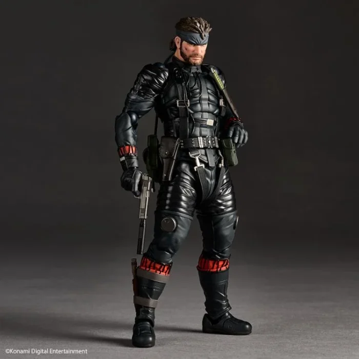 Metal Gear Solid Delta Snake Eater Amazing Yamaguchi Revoltech NR119 Naked Snake Sneaking Suit Ver - Imagen 2