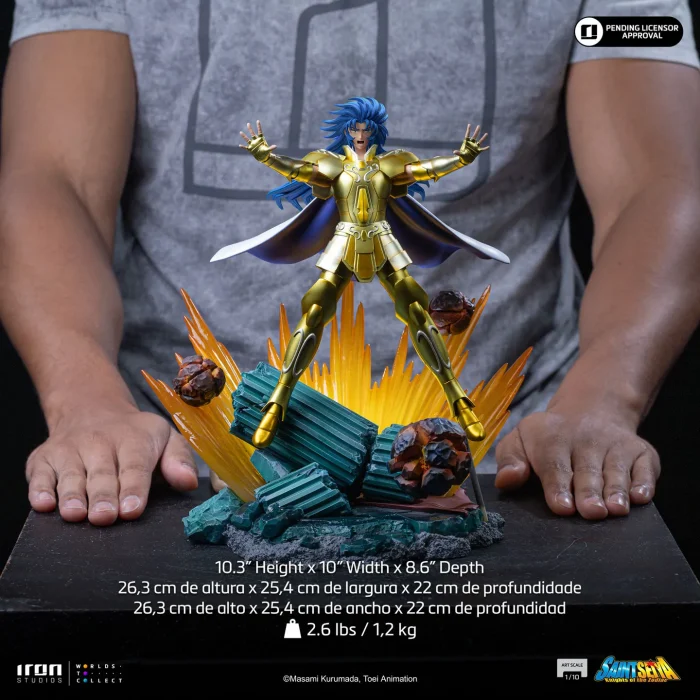 Saint Seiya Gemini Saga 1/10 Art Scale - Imagen 18