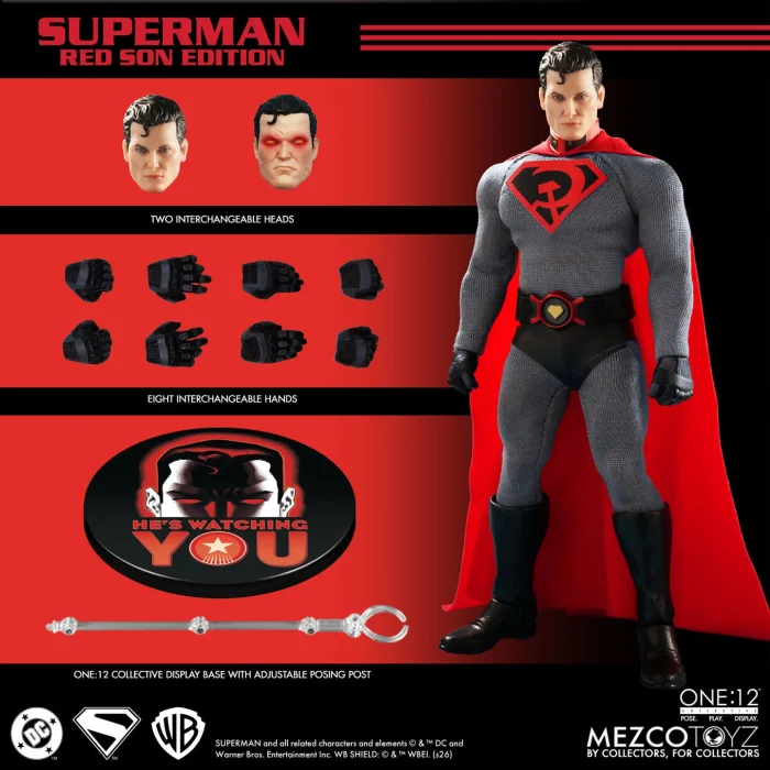 Superman Red Son One12 Collective Superman - Imagen 13