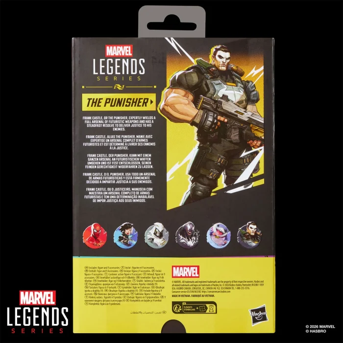 Marvel Rivals Marvel Legends The Punisher - Imagen 13