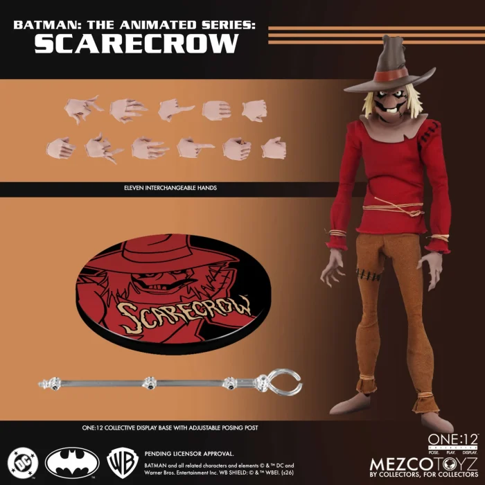 Batman The Animated Series One12 Collective Scarecrow - Imagen 17