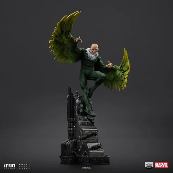Marvel Spider Man vs Villains Battle Diorama Series Vulture 1/10 Art Scale - Imagen 7