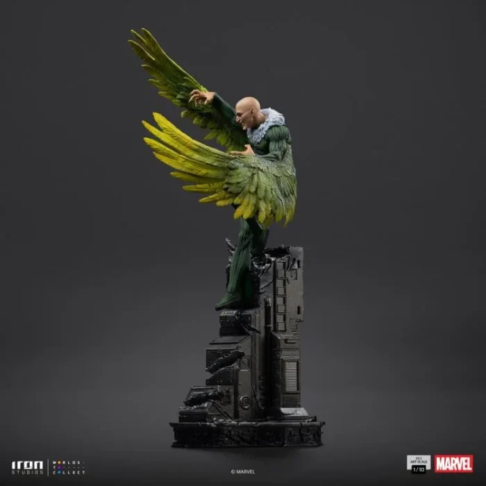 Marvel Spider Man vs Villains Battle Diorama Series Vulture 1/10 Art Scale - Imagen 8