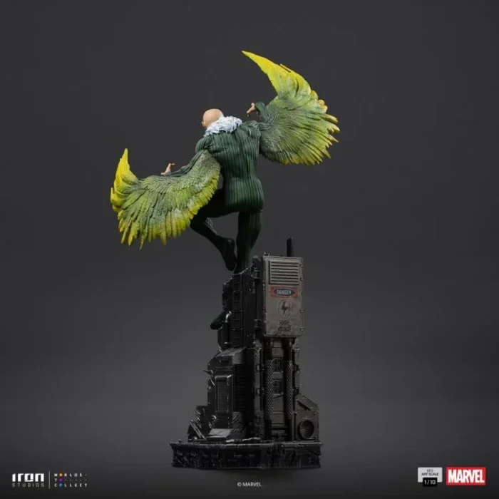 Marvel Spider Man vs Villains Battle Diorama Series Vulture 1/10 Art Scale - Imagen 10