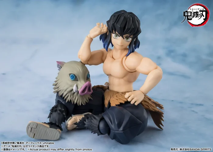 Demon Slayer Kimetsu no Yaiba SH Figuarts Inosuke Hashibira - Imagen 8