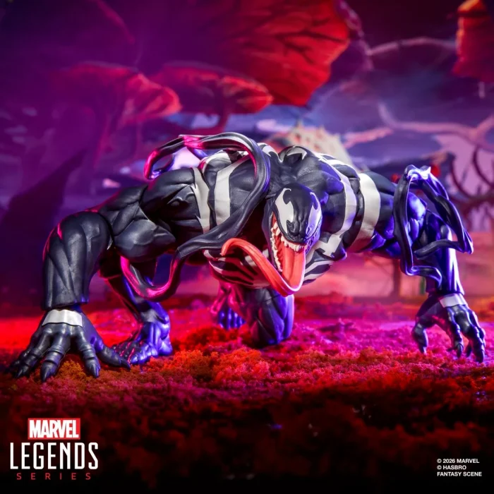 Marvel Rivals Marvel Legends Venom and Jeff the Land Shark - Imagen 4