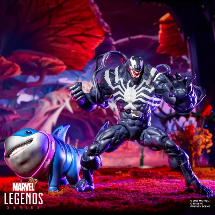 Marvel Rivals Marvel Legends Venom and Jeff the Land Shark - Imagen 8