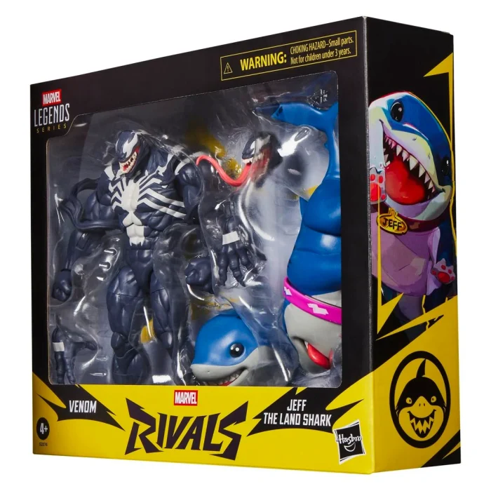 Marvel Rivals Marvel Legends Venom and Jeff the Land Shark - Imagen 16