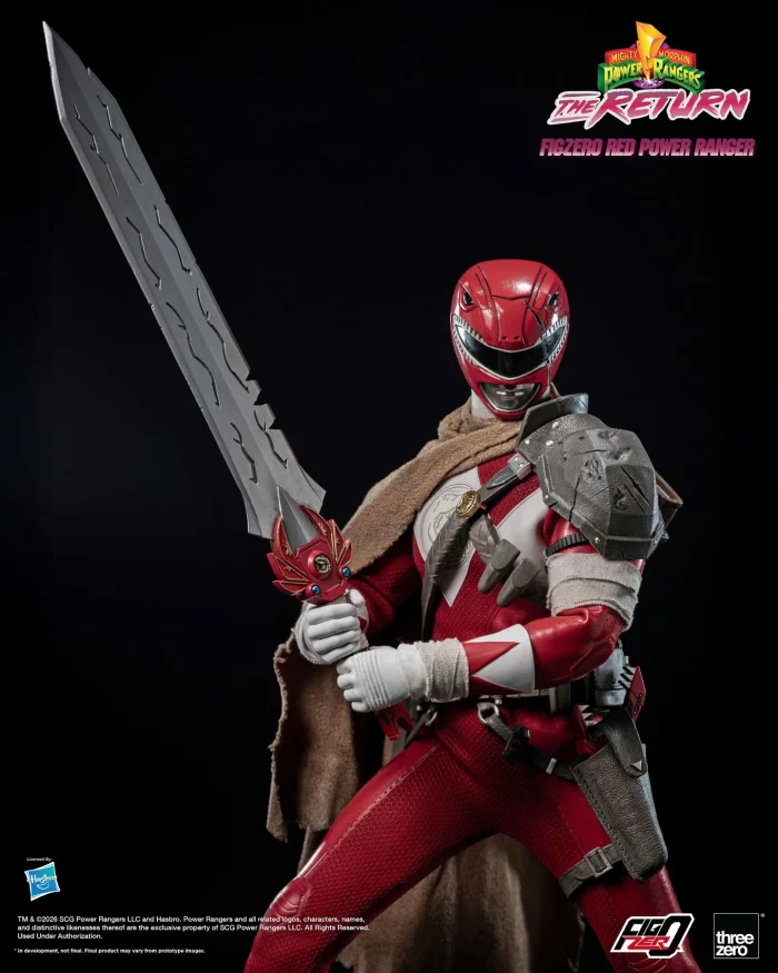Mighty Morphin Power Rangers The Return FigZero Red Ranger 1/6 - Imagen 11