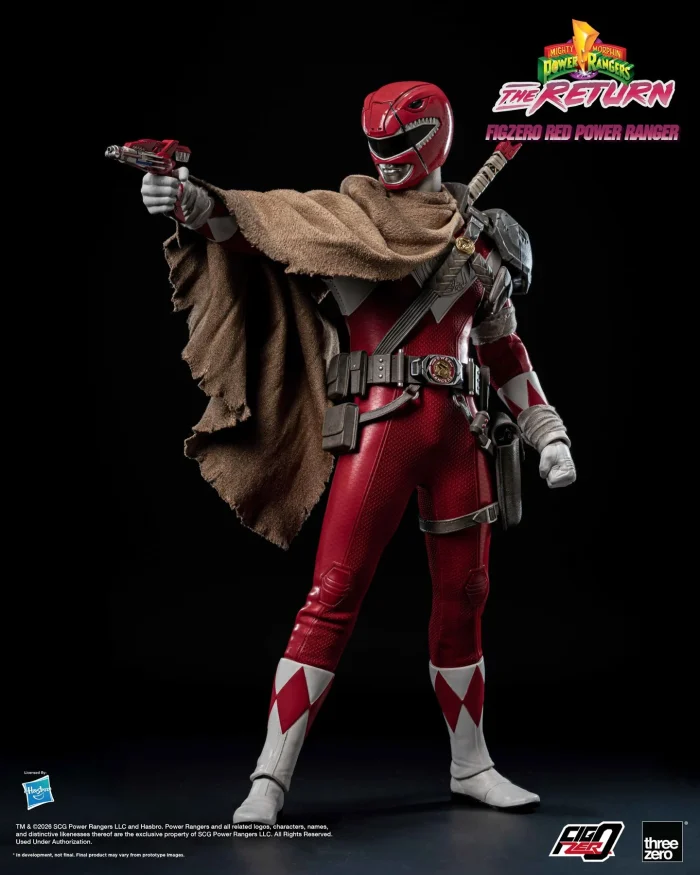 Mighty Morphin Power Rangers The Return FigZero Red Ranger 1/6 - Imagen 12
