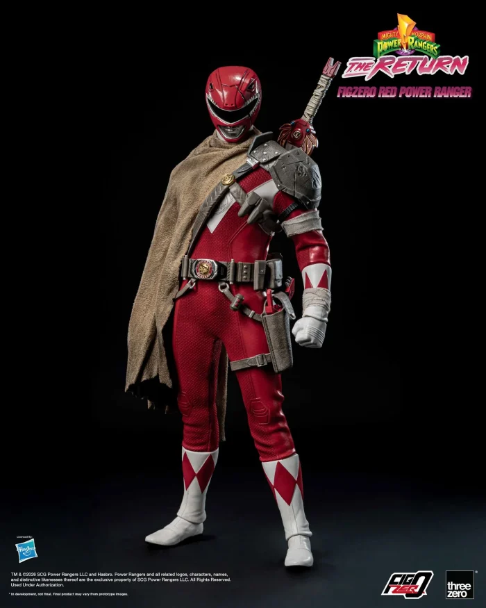 Mighty Morphin Power Rangers The Return FigZero Red Ranger 1/6 - Imagen 3