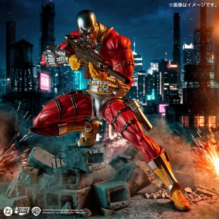 Justice League Amazing Yamaguchi Revoltech NR126 Deadshot - Imagen 3
