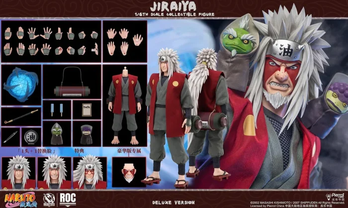 Naruto Shippuden Jiraiya Deluxe Ver 1/6 Scale - Imagen 25