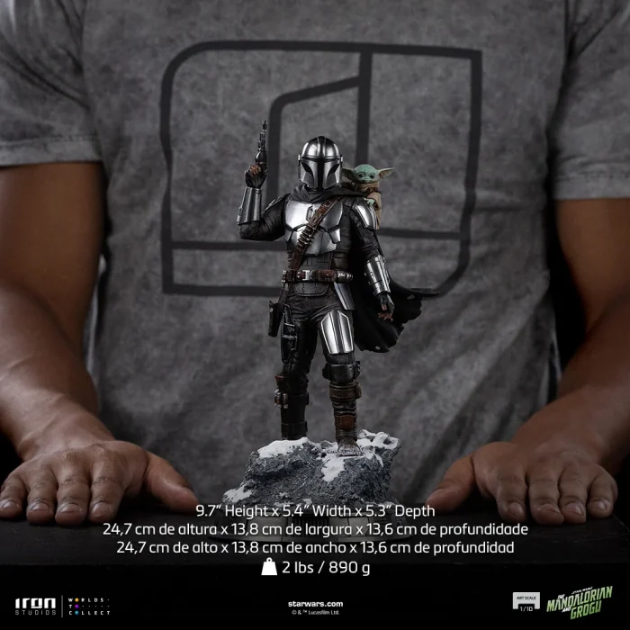 Mandalorian and Grogu The Mandalorian and Grogu 1/10 Art Scale - Imagen 15