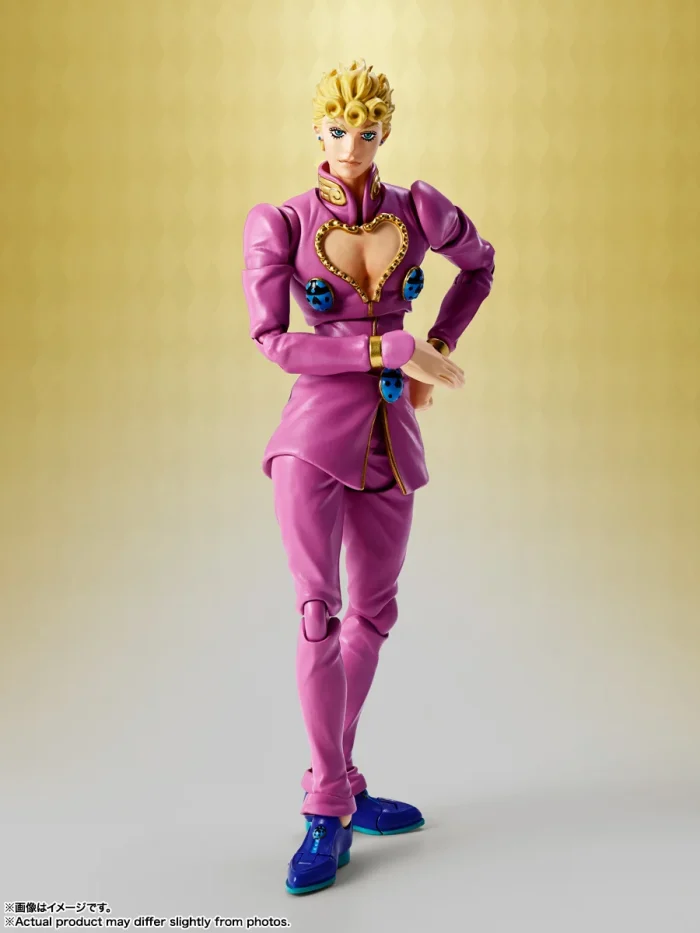 JoJos Bizarre Adventure: Golden Wind SH Figuarts Giorno Giovanna - Imagen 4