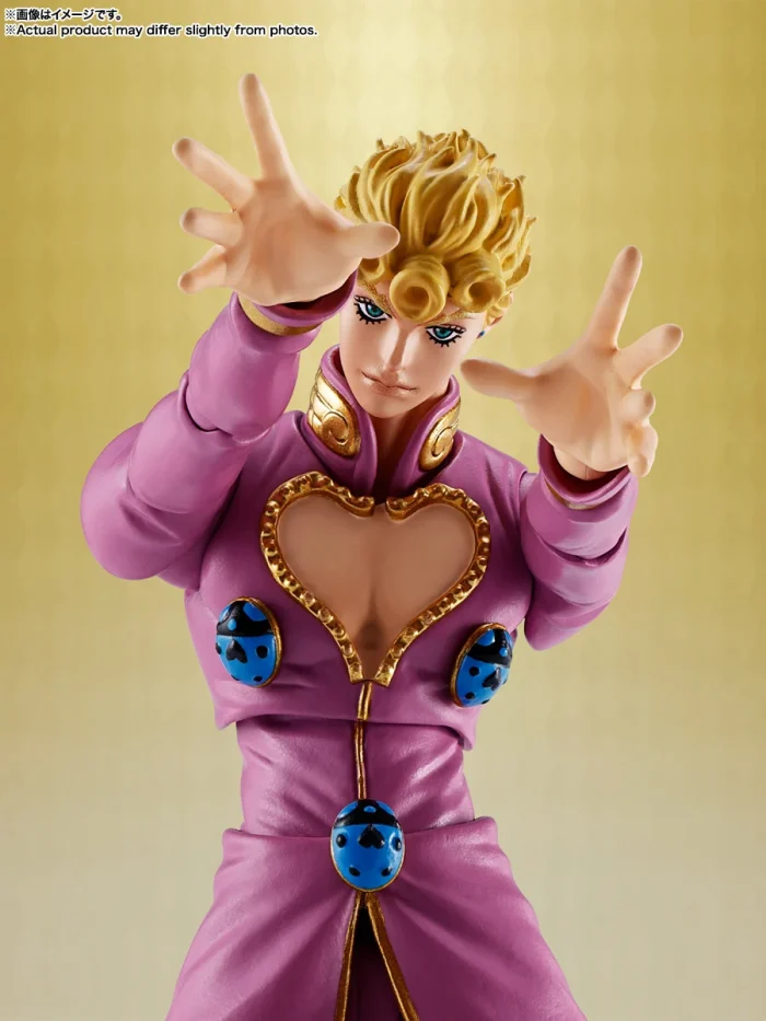 JoJos Bizarre Adventure: Golden Wind SH Figuarts Giorno Giovanna - Imagen 6