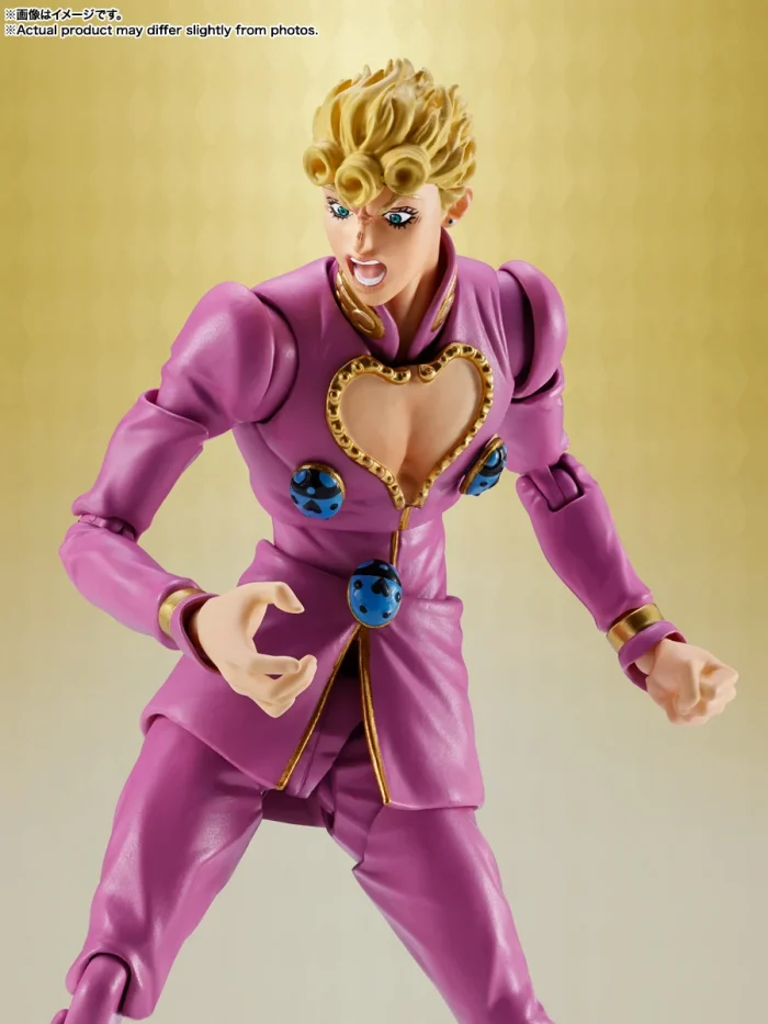 JoJos Bizarre Adventure: Golden Wind SH Figuarts Giorno Giovanna - Imagen 7