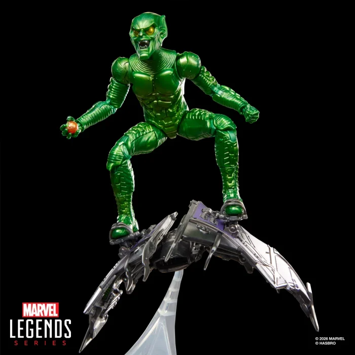 Spider Man No Way Home Marvel Legends Green Goblin Action Figure and Glider Set - Imagen 2