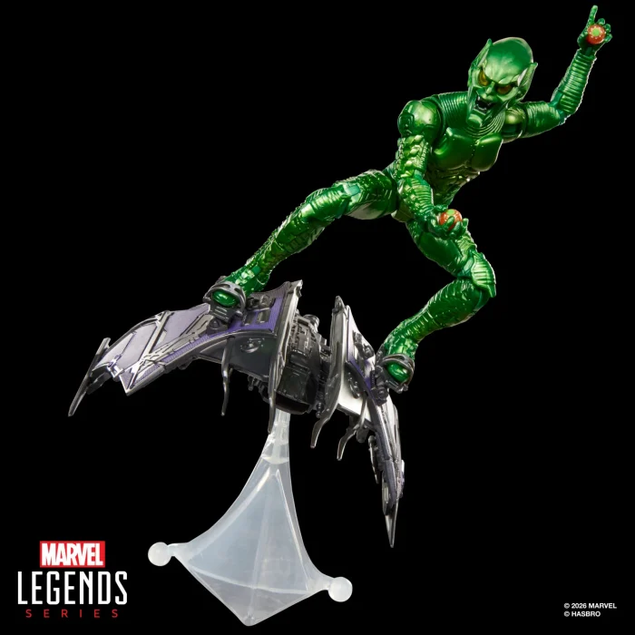 Spider Man No Way Home Marvel Legends Green Goblin Action Figure and Glider Set - Imagen 4