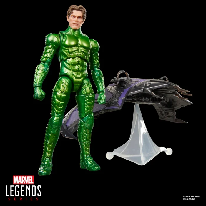 Spider Man No Way Home Marvel Legends Green Goblin Action Figure and Glider Set - Imagen 7